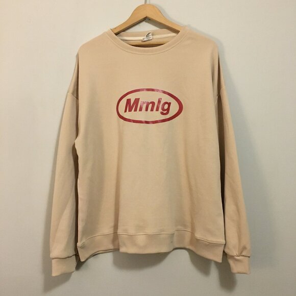 Faux Mmlg Baggy Cream Sweater - Picture 2 of 9